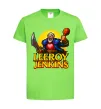 Дитяча футболка Leeroy Jenkins Лаймовий фото