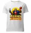 Чоловіча преміум футболка Leeroy Jenkins Білий фото