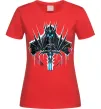 Жіноча футболка Lich king Червоний фото