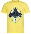Чоловіча футболка Lich king Лимонний Чоловіча футболка Lich king Лимонний фото