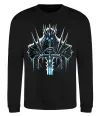 Свитшот Lich king Черный фото