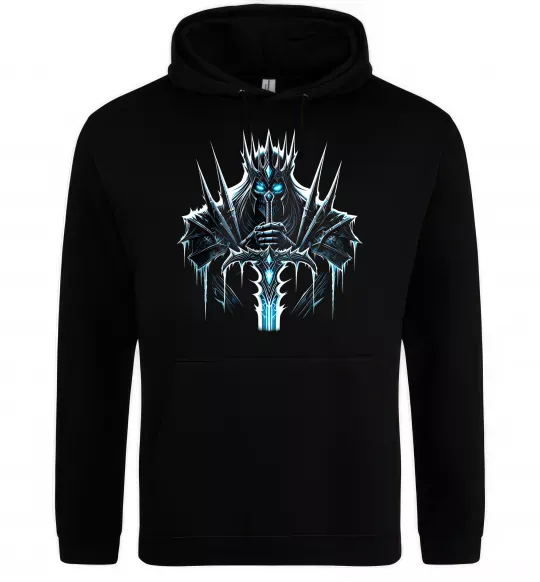 Жіноча толстовка (худі) Lich king Чорний фото