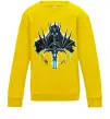 Детский Свитшот Lich king Солнечно желтый фото