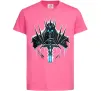Детская футболка Lich king Ярко-розовый фото