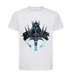 Детская футболка Lich king Белый фото