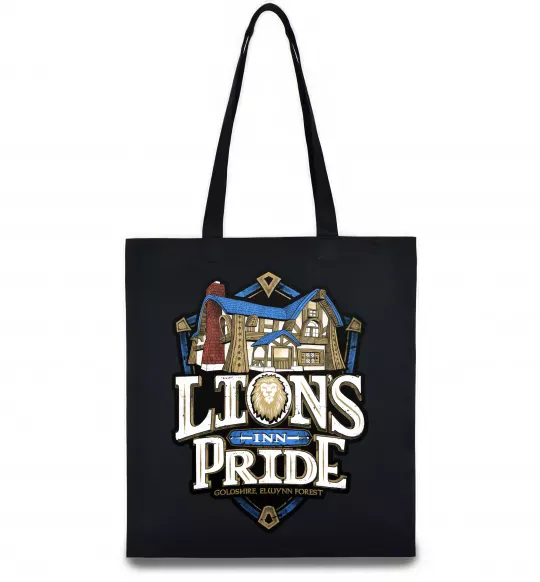 Эко-сумка Warcraft lions Pride Черный фото