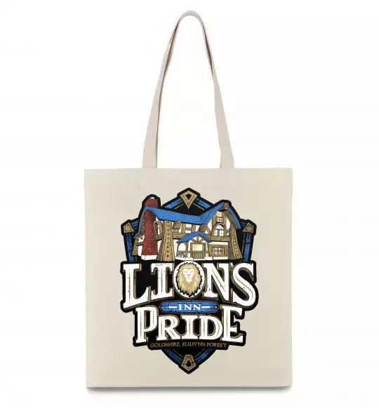 Эко-сумка Warcraft lions Pride Бежевый фото