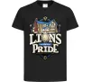 Дитяча футболка Warcraft lions Pride Чорний фото