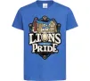 Дитяча футболка Warcraft lions Pride Яскраво-синій фото