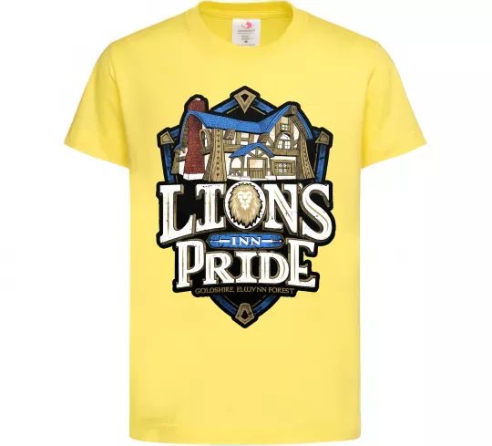 Дитяча футболка Warcraft lions Pride Лимонний фото