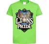 Дитяча футболка Warcraft lions Pride Лаймовий фото