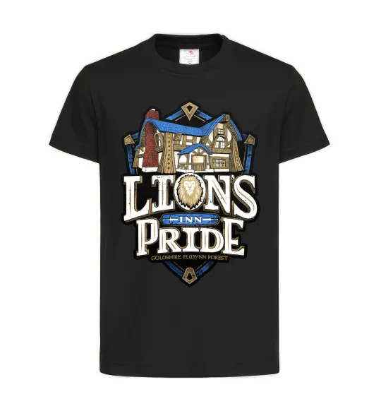 Дитяча футболка Warcraft lions Pride Чорний фото