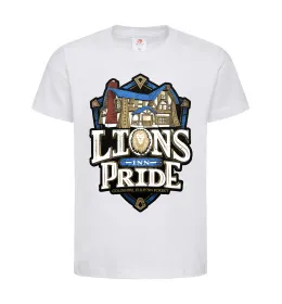 Детская футболка Warcraft lions Pride Белый фото