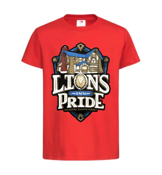 Дитяча футболка Warcraft lions Pride Червоний фото