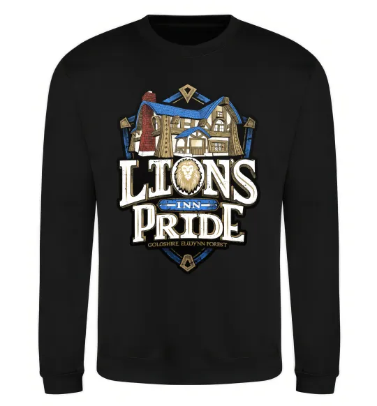 Свитшот Warcraft lions Pride Черный фото