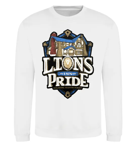 Свитшот Warcraft lions Pride Белый фото