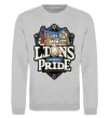 Свитшот Warcraft lions Pride Серый меланж фото