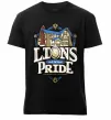 Мужская премиум футболка Warcraft lions Pride Черный фото