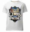 Мужская премиум футболка Warcraft lions Pride Белый фото