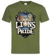 Мужская футболка Warcraft lions Pride Оливковый фото