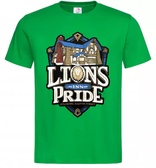 Мужская футболка Warcraft lions Pride Зеленый фото