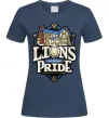 Женская футболка Warcraft lions Pride Темно-синий фото