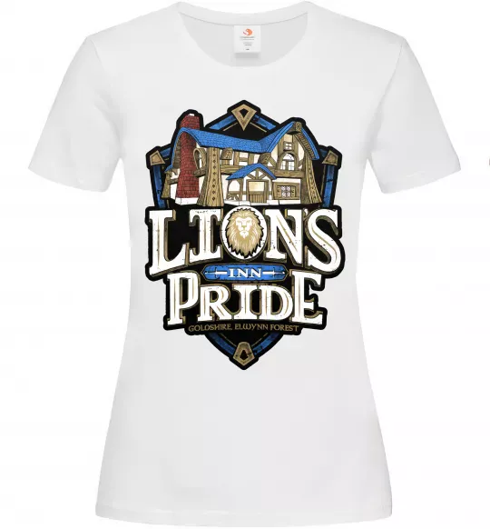 Женская футболка Warcraft lions Pride Белый фото