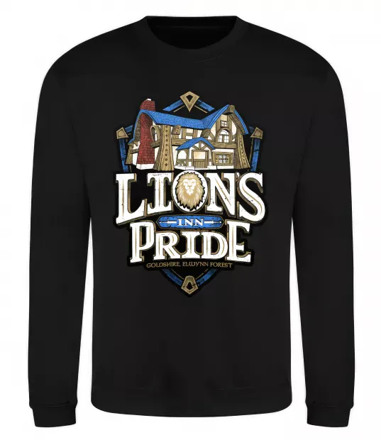 Свитшот Warcraft lions Pride Черный фото