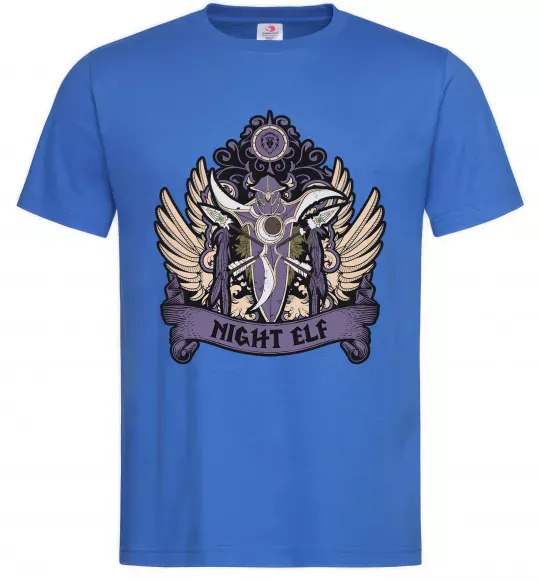 Чоловіча футболка Night Elf Яскраво-синій фото