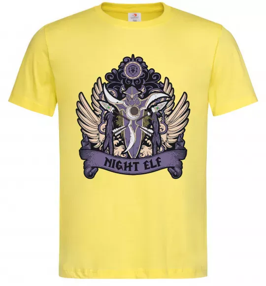 Чоловіча футболка Night Elf Лимонний фото