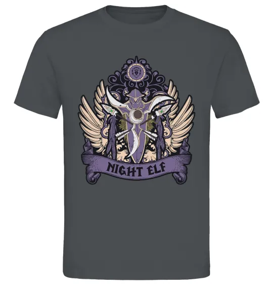 Чоловіча футболка Night Elf Графіт фото