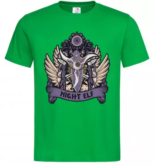 Чоловіча футболка Night Elf Зелений фото