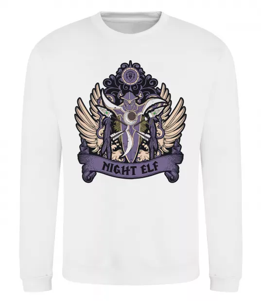 Свитшот Night Elf Белый фото