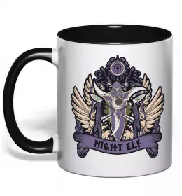 Чашка з кольоровою ручкою