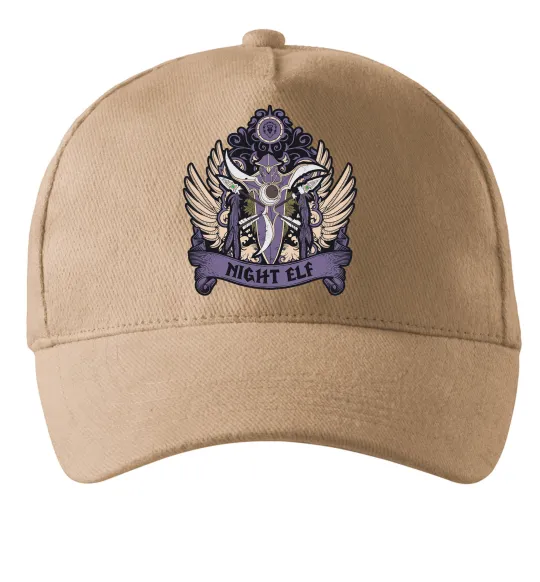 Кепка Night Elf Песочный фото