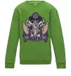 Детский Свитшот Night Elf Лаймовый фото