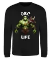 Світшот Warcraft Orc Life Чорний Світшот Warcraft Orc Life Чорний фото