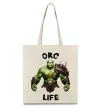 Еко-сумка Warcraft Orc Life Бежевий фото