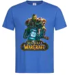 Чоловіча футболка World of Warcraft Orc Яскраво-синій фото