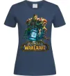 Жіноча футболка World of Warcraft Orc Темно-синій фото