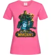 Жіноча футболка World of Warcraft Orc Яскраво-рожевий фото