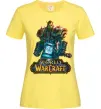 Жіноча футболка World of Warcraft Orc Лимонний фото