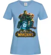 Жіноча футболка World of Warcraft Orc Блакитний фото