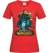 Жіноча футболка World of Warcraft Orc Червоний фото