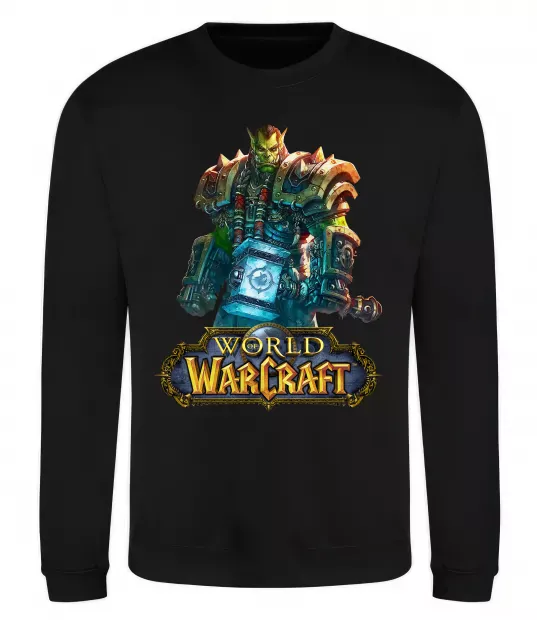 Світшот World of Warcraft Orc Чорний фото