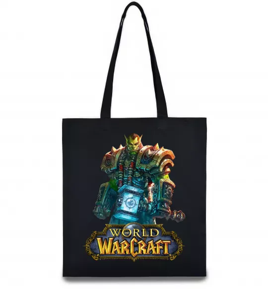 Еко-сумка World of Warcraft Orc Чорний фото