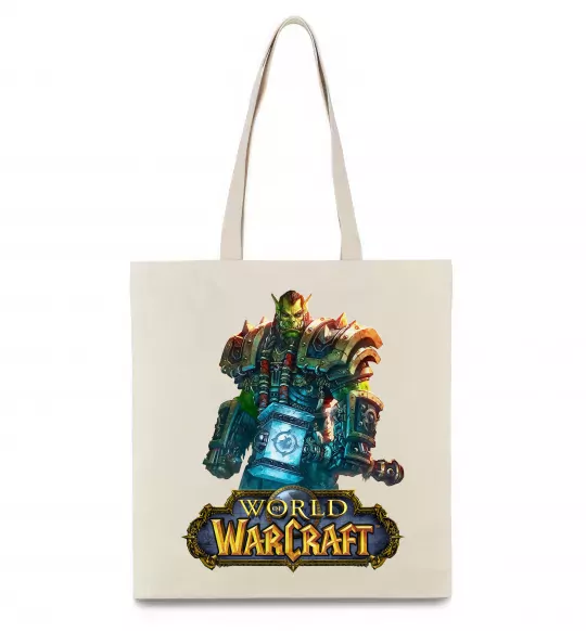 Еко-сумка World of Warcraft Orc Бежевий фото