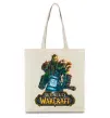 Еко-сумка World of Warcraft Orc Бежевий фото