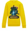 Детский Свитшот World of Warcraft Orc Солнечно желтый фото