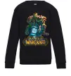 Детский Свитшот World of Warcraft Orc Черный фото